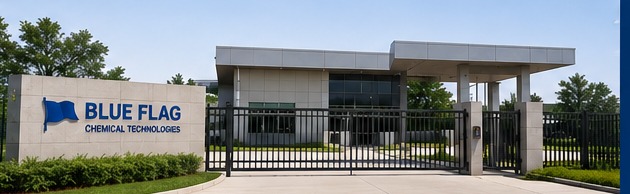 BLUE FLAG headquarters gate